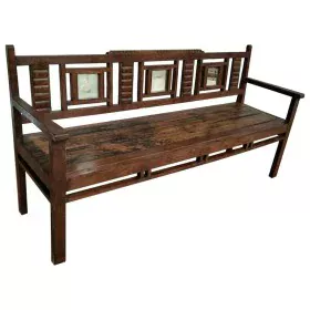 Panca Alexandra House Living Marrone Legno Riciclato 58 x 95 x 183 cm di Alexandra House Living, Panche - Rif: D1631947, Prez...