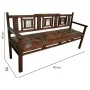 Panca Alexandra House Living Marrone Legno Riciclato 58 x 95 x 183 cm di Alexandra House Living, Panche - Rif: D1631947, Prez...