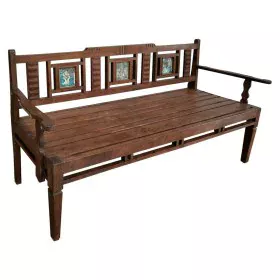 Bench Alexandra House Living Brown Recycled Wood 58 x 95 x 183 cm by Alexandra House Living, Benches - Ref: D1631948, Price: ...