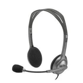 Headphones with Headband Logitech 981-000271 Black Silver by Logitech, PC Headsets - Ref: S9120013, Price: 13,07 €, Discount: %