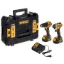 Taladro Percutor Dewalt DCK2062M2T-QW 18 V 190 Nm de Dewalt, Taladros y atornilladores - Ref: S9120185, Precio: 323,92 €, Des...