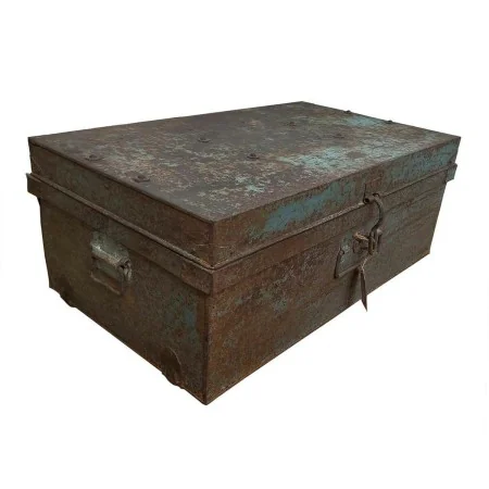 Valise décorative Alexandra House Living Marron Fer Style artisanal 45 x 30 x 76 cm de Alexandra House Living, Boîtes et coff...