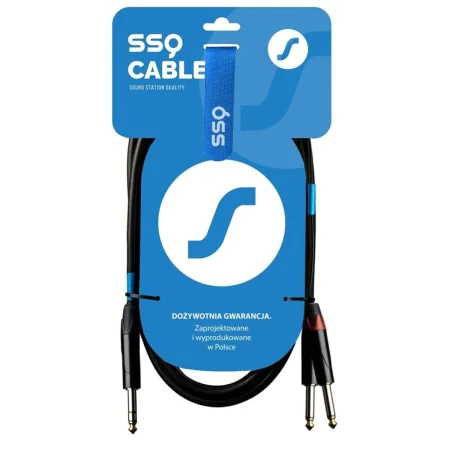 Câble jack Sound station quality (SSQ) SS-1453 2 m de Sound station quality (SSQ), Câbles - Réf : S9120772, Prix : 14,59 €, R...