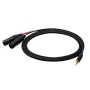 Câble XLR à jack Sound station quality (SSQ) MIXLR3 1 m de Sound station quality (SSQ), Câbles - Réf : S9120809, Prix : 21,40...