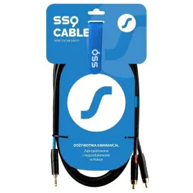 Cable Audio Jack a 2 RCA Sound station quality (SSQ) MiJRCA1 1 m de Sound station quality (SSQ), Cables - Ref: S9120825, Prec...