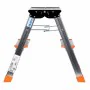 Scala Pieghevole a 2 Scalini Krause 130020 Argentato Alluminio di Krause, Scale pieghevoli - Rif: S9120930, Prezzo: 50,66 €, ...