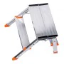 Échelle pliante à 2 marches Krause 130020 Argenté Aluminium de Krause, Marchepieds escamotables - Réf : S9120930, Prix : 50,6...