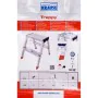 Échelle pliante à 2 marches Krause 130020 Argenté Aluminium de Krause, Marchepieds escamotables - Réf : S9120930, Prix : 50,6...