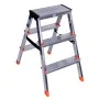 3-step folding ladder Krause 120397 Silver Aluminium by Krause, Folding Steps - Ref: S9120933, Price: 59,31 €, Discount: %