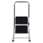 Escalera plegable de 2 peldaños Krause 130860 Gris Plateado Negro/Azul Aluminio de Krause, Escaleras plegables - Ref: S912093...