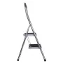 Scala Pieghevole a 2 Scalini Krause 130860 Grigio Argentato Nero/Blu Alluminio di Krause, Scale pieghevoli - Rif: S9120939, P...