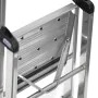 Escalera plegable de 3 peldaños Krause 126313 Plateado Aluminio de Krause, Escaleras plegables - Ref: S9120940, Precio: 65,21...