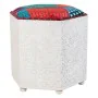 Stool Alexandra House Living White Mango wood 46 x 41 x 46 cm by Alexandra House Living, Sofas and chairs - Ref: D1632002, Pr...