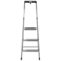 3-step folding ladder Krause 126313 Silver Aluminium by Krause, Folding Steps - Ref: S9120940, Price: 65,06 €, Discount: %