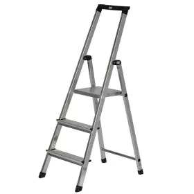 3-step folding ladder Krause 126214 Silver Aluminium by Krause, Folding Steps - Ref: S9120941, Price: 57,41 €, Discount: %