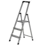 Escalera plegable de 3 peldaños Krause 126214 Plateado Aluminio de Krause, Escaleras plegables - Ref: S9120941, Precio: 57,41...