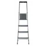 Escalera plegable de 4 peldaños Krause 126221 Plateado Aluminio de Krause, Escaleras plegables - Ref: S9120943, Precio: 61,42...