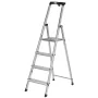 4-step folding ladder Krause 126320 Black Silver Aluminium by Krause, Folding Steps - Ref: S9120944, Price: 72,91 €, Discount: %