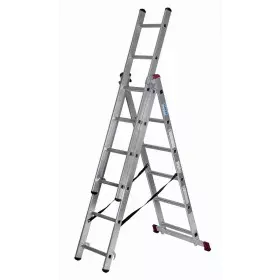 6-step folding ladder Krause 30368 Silver Steel by Krause, Folding Steps - Ref: S9120948, Price: 142,07 €, Discount: %