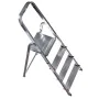 Escalera plegable de 4 peldaños Krause 000705 Plateado Aluminio de Krause, Escaleras plegables - Ref: S9120950, Precio: 61,23...