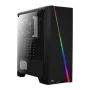 Boîtier ATX semi-tour Aerocool Cylon RGB USB3.0 Noir LED RGB de Aerocool, Boîtiers pour ordinateurs de bureau - Réf : S912114...