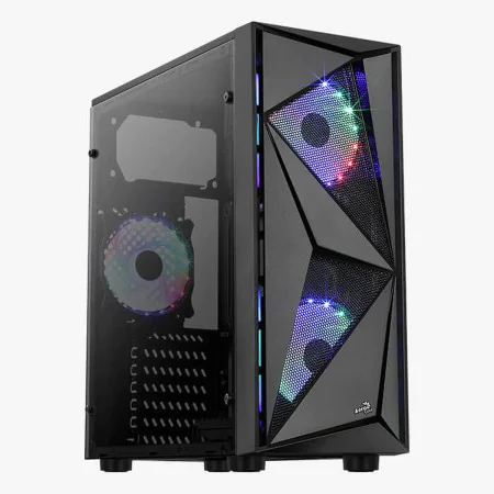 Caixa Semitorre ATX Aerocool Glider Cosmo-A-BK-v2 Preto de Aerocool, Caixas para computador de secretária - Ref: S9121151, Pr...