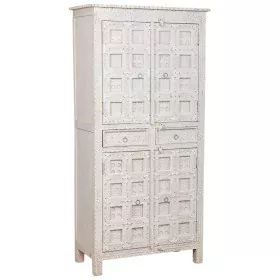 Roupeiro Alexandra House Living Branco Madeira de mangueira 93 x 192 x 45 cm de Alexandra House Living, Armários - Ref: D1632...