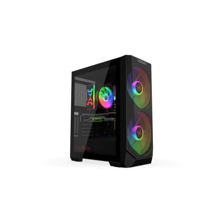 ATX Semi-tower Box Krux Vortex Black by Krux, Tabletop computer cases - Ref: S9121311, Price: 92,43 €, Discount: %