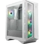 Caixa Semitorre ATX MSI CAS MPG GUNGNIR 110R WHITE Branco Multicolor RGB de MSI, Caixas para computador de secretária - Ref: ...