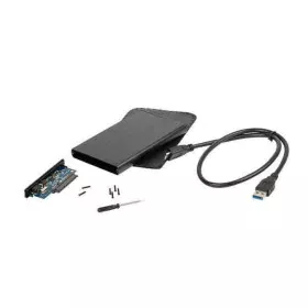 Gehäuse für die Festplatte Natec Rhino Schwarz 2,5" USB 2.0 480 MBit/s von Natec, Rahmen & Gehäuse - Ref: S9121350, Preis: 7,...