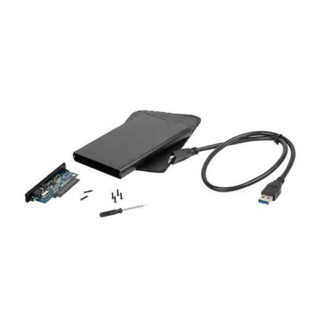 Housing for Hard Disk Natec Rhino Black 2,5" USB 2.0 480 MBit/s by Natec, Frames & Enclosures - Ref: S9121350, Price: 7,84 €,...