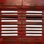 Bottle rack bar Alexandra House Living Drive Red 47 x 105 x 153 cm by Alexandra House Living, Bar Cabinets - Ref: D1632014, P...