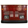 Bar porte-bouteilles Alexandra House Living Drive Rouge 47 x 105 x 153 cm de Alexandra House Living, Rangements - Réf : D1632...