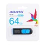 Clé USB Adata 64GB DashDrive UV128 64 GB Bleu Noir 64 GB de Adata, Clés USB - Réf : S9121909, Prix : 6,47 €, Remise : %