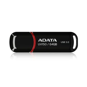 Clé USB Adata UV150 Noir 64 GB de Adata, Clés USB - Réf : S9121910, Prix : 6,69 €, Remise : %