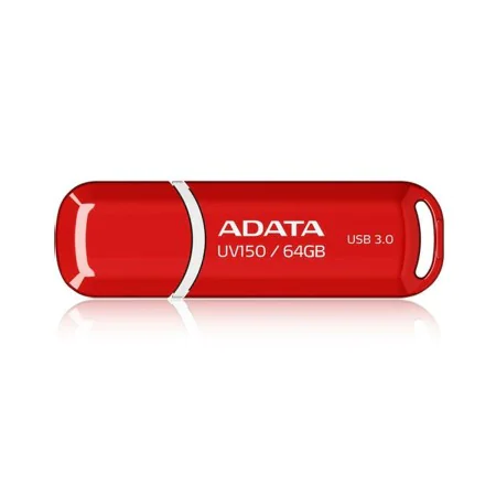 Clé USB Adata UV150 Rouge 64 GB de Adata, Clés USB - Réf : S9121919, Prix : 6,47 €, Remise : %