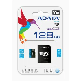 Carte Mémoire Micro SD avec Adaptateur Adata Premier 128 GB de Adata, Cartes mémoire - Réf : S9121932, Prix : 12,98 €, Remise...