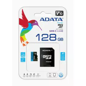 Carte Mémoire Micro SD avec Adaptateur Adata Premier 128 GB de Adata, Cartes mémoire - Réf : S9121932, Prix : 12,95 €, Remise...