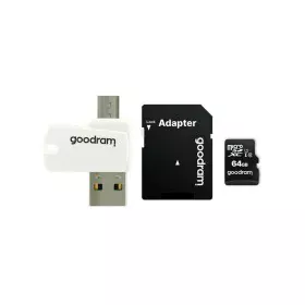 Cartão de Memória Micro SD com Adaptador GoodRam M1A4 All in One 64 GB 64 GB de GoodRam, Cartões de memória - Ref: S9122087, ...