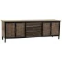 Aparador Alexandra House Living Castanho Metal 45 x 55 x 165 cm de Alexandra House Living, Armários e aparadores - Ref: D1632...