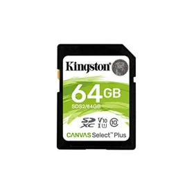 Carte Mémoire SD Kingston Canvas Select Plus 64 GB de Kingston, Cartes mémoire - Réf : S9122489, Prix : 8,48 €, Remise : %