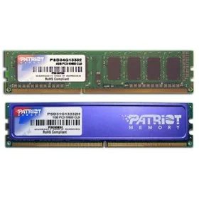 Mémoire RAM Patriot Memory PSD34G13332 DDR3 4 GB CL9 de Patriot Memory, Mémoire principale - Réf : S9122541, Prix : 11,25 €, ...