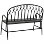 Banc Alexandra House Living Noir Métal 56 x 98 x 118 cm de Alexandra House Living, Bancs - Réf : D1632031, Prix : 230,95 €, R...