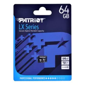 Cartão Micro SD Patriot Memory PSF64GMDC10 64 GB de Patriot Memory, Cartões de memória - Ref: S9122643, Preço: 5,40 €, Descon...