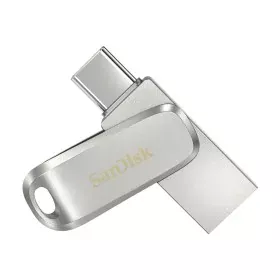 Memória USB SanDisk Ultra Dual Drive Luxe Aço 256 GB (1 Unidade) de SanDisk, Memórias USB - Ref: S9122736, Preço: 34,65 €, De...