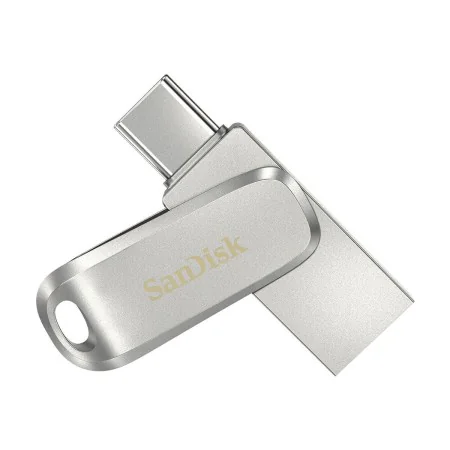 Clé USB SanDisk Ultra Dual Drive Luxe Acier 256 GB (1 Unité) de SanDisk, Clés USB - Réf : S9122736, Prix : 35,59 €, Remise : %