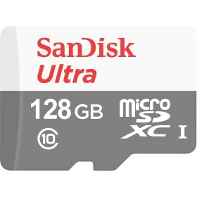 Cartão de Memória SD SanDisk Ultra 128 GB de SanDisk, Cartões de memória - Ref: S9122755, Preço: 16,21 €, Desconto: %