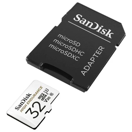 Micro SD Memory Card with Adaptor SanDisk High Endurance 32 GB by SanDisk, Memory cards - Ref: S9122760, Price: 11,98 €, Disc...