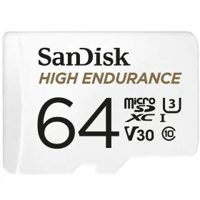 Carte Micro SD SanDisk High Endurance 64GB 64 GB de SanDisk, Cartes mémoire - Réf : S9122761, Prix : 14,41 €, Remise : %