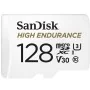 Cartão de Memória Micro SD com Adaptador SanDisk High Endurance UHS-I Branco 128 GB de SanDisk, Memórias USB - Ref: S9122762,...